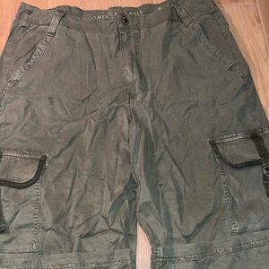 American Eagle Outfitters Olive Cargo Joggers